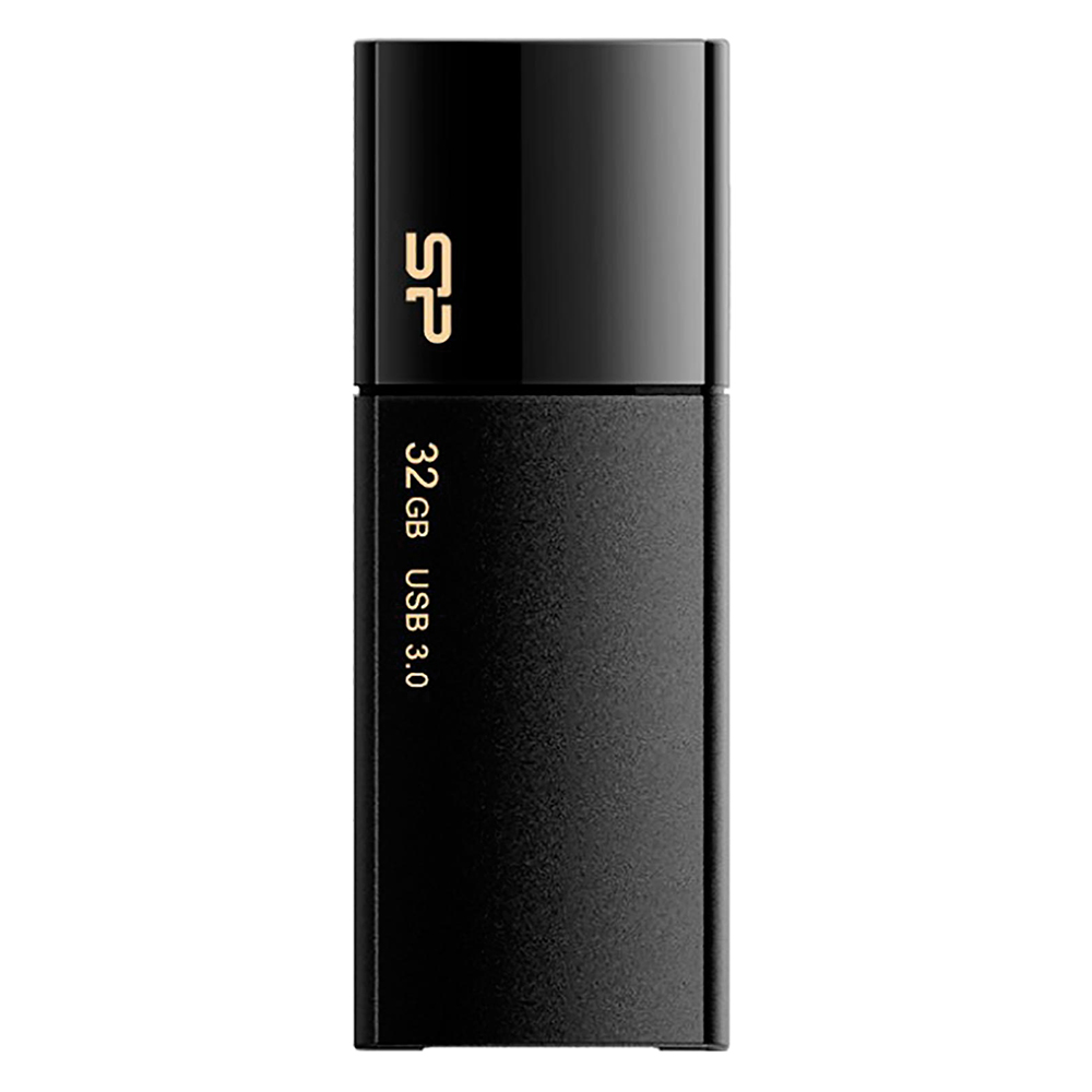 USB Silicon Power Touch B05 Đen 32GB - USB 3.0 - Hàng Chính Hãng